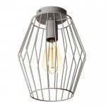 Светильник "Ромб" 1х40Вт E27 белый 22х22х100 см.