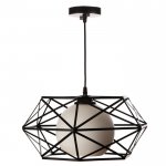 Светильник "Софит" 1х40Вт E27 черный 35х35х100 см.