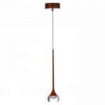 Светильник "Одетта" LED 3Вт кофейный 8х8х120 см.