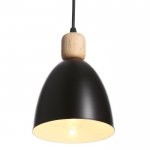 Светильник "Колпак" 1х40Вт E27 черный 14х14х100 см.