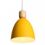 Светильник "Колпак" 1х40Вт E27 желтый 14х14х100 см.