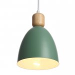 Светильник "Колпак" 1х40Вт E27 зеленый 14х14х100 см.