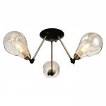 Люстра "Монте" 3x40Вт E27 бронза 53х53х25,5 см.