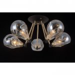 Люстра "Монте" 5x40Вт E27 бронза 53х53х25,5 см.