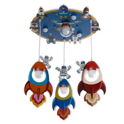 Светильник "Космический корабль" LED 20Вт 51,5х45,5х80 см.