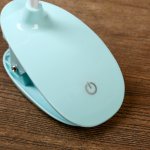 Лампа настольная сенсор на прищепке "Моно" 3 режима LED 7Вт USB МИКС 11,5х6,8х33см