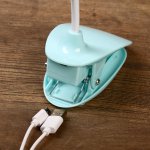 Лампа настольная сенсор на прищепке "Моно" 3 режима LED 7Вт USB МИКС 11,5х6,8х33см