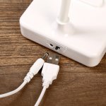 Лампа настольная сенсор "Ракурс"  3 режима LED 15Вт USB белый 29х9х33см