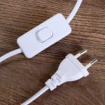 Лампа настольная "Эко" 1х40Вт Е27 светлое дерево-зеленый 18х18х29,5 см.