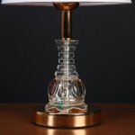 Лампа настольная "Аргали" 1х40Вт Е27 220В золото 21х21х37,5 см.