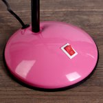 Лампа настольная "Ученик" 1х60Вт Е27 розовый 21х14х34 см.