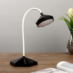 Лампа настольная "Даймонд" АКБ USB 6Вт черный 20х13х28 см.