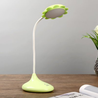 Лампа настольная Лампа настольная "Ромашка" АКБ USB 6Вт МИКС 23х11х30 см.