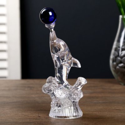 Ночник Ночник "Дельфин" LED RGB батарейки 3хAG13 7х5х16 см.