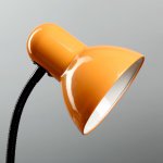 Лампа настольная "Школа" 1х40Вт E27 оранжевый 22х14х32 см.