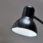 Лампа настольная "Школа" 1х40Вт E27 черный 22х14х32 см.