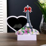 Ночник "Любовь в Париже" LED USB батарейки 3хААА 18,5х4,5х20 см.