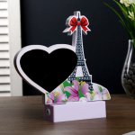 Ночник "Любовь в Париже" LED USB батарейки 3хААА 18,5х4,5х20 см.