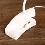 Лампа на прищепке "Терона" 5Вт USB белый 13х5,5х31,5 см.