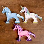 Ночник "Сказочный единорог" 5хLED батарейки 2хАА МИКС 21х3х17 см.