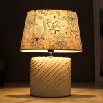 Лампа настольная "Дана" 1x40Вт E14 золото патинированное 28х18х35 см.