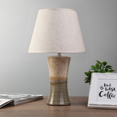 Лампа настольная "Азалия" 1xE14 40вт бежевый 25х25х40 см.