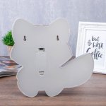 Ночник "Енотик" 12хLED батарейки 2хAA серый 22,5х2,8х23 см.