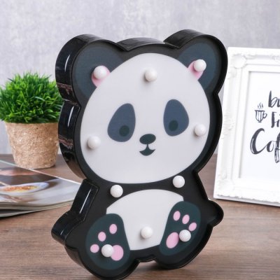 Ночник Ночник "Панда" 10хLED батарейки 2хAA 20,5х2,8х23 см.