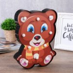 Ночник "Мишка" 10хLED батарейки 2хAA МИКС 16,5х2,8х22,3 см.