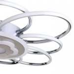 Люстра LED "Лавелли" 115Вт 4000К хром 65х65х7см.