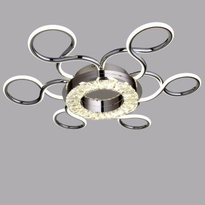 Люстра LED Люстра LED "Латера" 110Вт 4000К хром 62х62х10см.