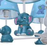 Люстра "Слоники" 5х40Вт E14 70х70х80 см