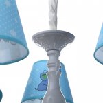 Люстра "Слоники" 5х40Вт E14 70х70х80 см