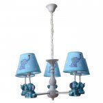 Люстра "Слоники" 5х40Вт E14 70х70х80 см