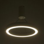 Люстра с ПДУ "Бергамо" 45вт 3000-6000К LED белый d.40см