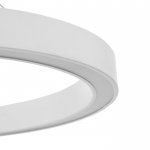 Люстра с ПДУ "Бергамо" 65вт 3000-6000К LED  белый d.60см