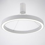 Люстра с ПДУ "Бергамо" 65вт 3000-6000К LED  белый d.60см