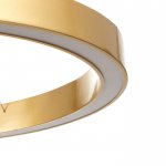 Люстра с ПДУ "Бергамо" 65вт 3000-6000К LED  золото d.60см