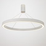 Люстра с ПДУ "Бергамо" 80вт 3000-6000К LED белый d.80см