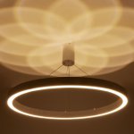 Люстра с ПДУ "Бергамо" 80вт 3000-6000К LED белый d.80см