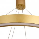 Люстра с ПДУ "Бергамо" 90вт 3000-6000К LED золото d.40+60см