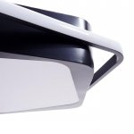 Люстра  "Лароне" LED 94Вт 3 режима 3000-6000К черный 50х50х8 см