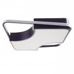 Люстра  "Лорета" LED 94Вт 3 режима 3000-6000К черный 50х50х8 см