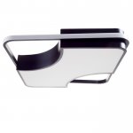 Люстра  "Лорета" LED 94Вт 3 режима 3000-6000К черный 50х50х8 см