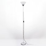 Торшер "Тренд 1" 1х40Вт Е27 серебристый 22х22х180 см.