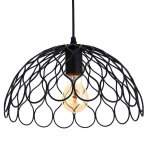 Светильник "Дельта" 1xE27 40Вт черный 30х30х100 см.