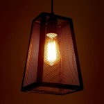 Светильник "Интерно" 1xE27 40Вт черный 17,5х17,5х27 см.