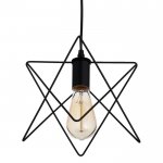 Светильник "Шелби" 1xE27 40Вт черный 20х20х100 см.