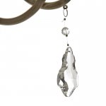 Бра "Мелания" 1хE14 40Вт бронза 33х15х43 см.