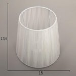 Бра "Мелания" 1хE14 40Вт бронза 33х15х43 см.